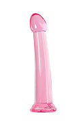 Розовый нереалистичный фаллоимитатор Jelly Dildo XL - 22 см. фото в интим магазине Love Boat