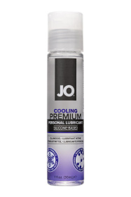 Охлаждающий лубрикант на силиконовой основе JO Premium COOLING - 30 мл. фото в интим магазине Love Boat