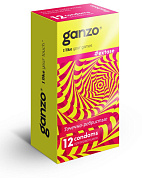 Презервативы анатомической формы с точечной и ребристой структурой Ganzo Extase - 12 шт. фото в интим магазине Love Boat
