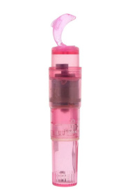 Розовая виброракета VIBE ALIVE DOLPHIN MINI MASSAGER фото в интим магазине Love Boat