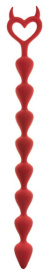 Бордовая анальная цепочка Bestla - 36,5 см. фото в интим магазине Love Boat