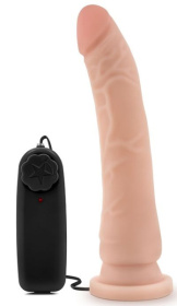 Телесный вибратор 8.5 Inch Vibrating Realistic Cock With Suction Cup - 21,6 см. фото в интим магазине Love Boat