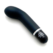 Черный силиконовый мини-вибратор Mini G-Spot Vibrator - 13,3 см. фото в секс шопе Love Boat