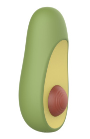 Клиторальный стимулятор в форме авокадо Avo Tap с постукивающим эффектом фото в интим магазине Love Boat