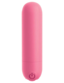 Розовая вибропуля #Play Rechargeable Bullet фото в интим магазине Love Boat