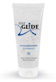 Смазка на водной основе Just Glide Waterbased - 200 мл. фото в интим магазине Love Boat