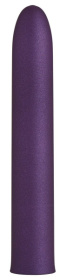 Фиолетовый гладкий вибратор Rocket Man - 14 см. фото в секс шопе Love Boat
