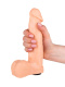 Реалистичная насадка-фаллос на трусиках с плугом - 20,5 см.