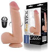 Перезаряжаемый ротатор с пультом ДУ - 22 см. фото в интим магазине Love Boat