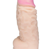 Фаллоимитатор-супергигант с присоской - 33,5 см.