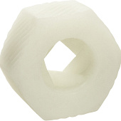 Белый мастурбатор-бампер из жидкого силикона Nasty Luv