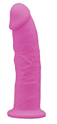 Розовый, светящийся в темноте фаллоимитатор Model 2 - 15,4 см. фото в интим магазине Love Boat