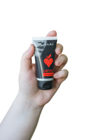 Съедобный лубрикант JUJU Strawberry с ароматом клубники - 50 мл.