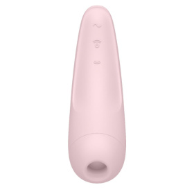 Розовый вакуум-волновой стимулятор Satisfyer Curvy 2+ фото в интим магазине Love Boat