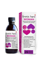 Женский биогенный концентрат для повышения либидо Erotic hard Woman - 250 мл. фото в интим магазине Love Boat