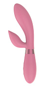 Розовый вибратор-кролик Indeep Malena - 21,5 см. фото в интим магазине Love Boat
