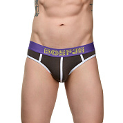 Темно-серые мужские трусы-джоки фото в интим магазине Love Boat