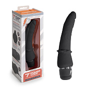 Черный анальный вибратор 7  Slim Anal Realistic Vibrator - 20 см. фото в интим магазине Love Boat