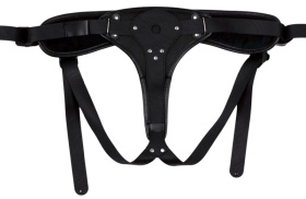 Вибрострапон Woman Midi с вагинальной пробкой - 22 см.