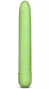 Зелёный биоразлагаемый вибратор Eco - 17,8 см. фото в секс шопе Love Boat