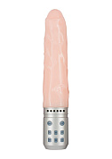 Вибратор телесного цвета Sixth Sense Cyber Vibe Flushy - 24,5 см. фото в интим магазине Love Boat