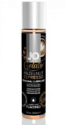 Лубрикант с ароматом орехового эспрессо JO GELATO HAZELNUT ESPRESSO - 30 мл. фото в интим магазине Love Boat