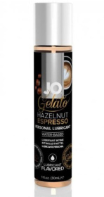 Лубрикант с ароматом орехового эспрессо JO GELATO HAZELNUT ESPRESSO - 30 мл. фото в интим магазине Love Boat