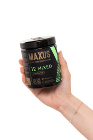 Презервативы MAXUS Mixed - 12 шт.