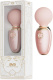 Нежно-розовый мини-вибратор с функцией нагрева Ava