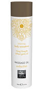 Массажное масло с ароматом иланг-иланга с добавлением масла зародышей пшеницы - 100 мл. фото в интим магазине Love Boat