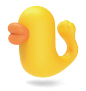 Мини-вибратор в форме уточки Mini Vibrator Daisy фото в интим магазине Love Boat