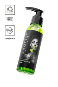 Разогревающее массажное масло Erotist Caramel Club с ароматом дюшеса - 100 мл. фото в интим магазине Love Boat