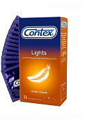 Особо тонкие презервативы Contex Lights - 12 шт. фото в интим магазине Love Boat