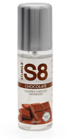Смазка на водной основе S8 Flavored Lube со вкусом шоколада - 125 мл. фото в интим магазине Love Boat