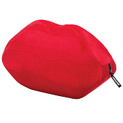 Красная микрофибровая подушка для любви Kiss Wedge фото в интим магазине Love Boat
