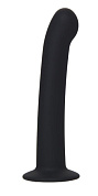 Черный анальный фаллоимитатор Rocus - 15 см. фото в интим магазине Love Boat