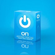 Классические презервативы ON) Natural feeling - 3 шт. фото в интим магазине Love Boat