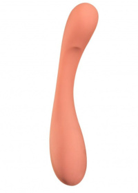 Розовый вибратор Shape of water Droplet - 19,5 см. фото в секс шопе Love Boat