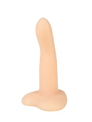 Телесный нереалистичный дилдо Emotional на присоске - 13 см. фото в интим магазине Love Boat