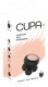 Черный мини-массажер с подогревом Cupa Warming