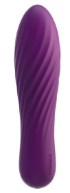 Фиолетовая вибропуля Tulip - 10,6 см. фото в интим магазине Love Boat