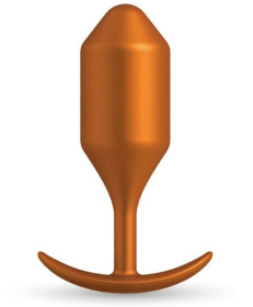 Пробка для ношения цветы бронзы B-vibe Snug Plug 4 - 14 см. фото в интим магазине Love Boat