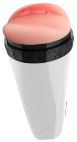 Мастурбатор-вагина с вибрацией в колбе Molly фото в интим магазине Love Boat