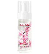 Пенка-мусс для интимной гигиены SGAN с пребиотиками - 150 мл. фото в интим магазине Love Boat