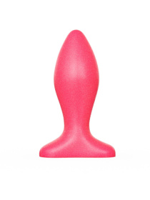 Розовая анальная пробка - 9 см.