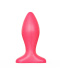 Розовая анальная пробка - 9 см.
