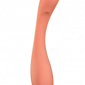 Розовый вибратор Shape of water Droplet - 19,5 см.