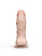 Телесный фаллоимитатор из неоскин REAL Standard - 15,5 см.
