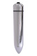 Черная анальная вибровтулка Single Speed Love Arrow Plug - 9,8 см.