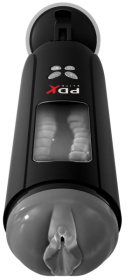 Серый мастурбатор-вагина с функцией переминания Ultimate Milker фото в интим магазине Love Boat